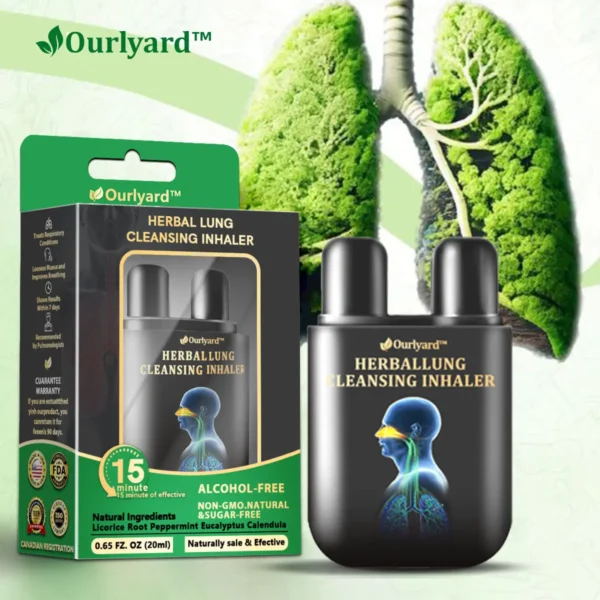Official Store:Ourlyard™ Herbal Lung Cleansing Inhaler