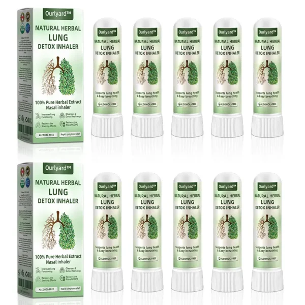 Official Store:Ourlyard™ Natural Herbal Lung Detox Inhaler