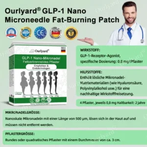 Ourlyard™SMGT-GLP-1 Nano-Mikronadel-Pflaster